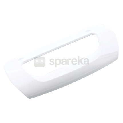 Poignee porte inf.blanche entraxe 20cm - l24cm