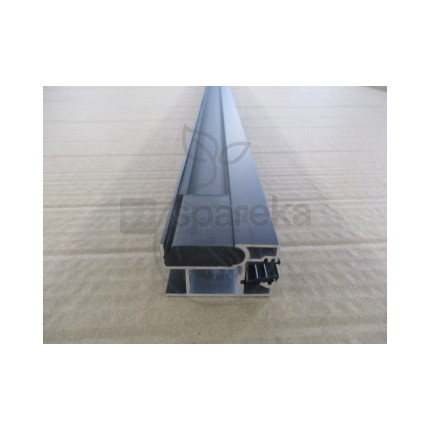 Remix 2 portes rail noir clair 150 re2sd1111435b