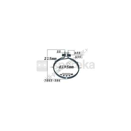 Roulement 6207-2rs-c3 gjn Lave-linge 297777