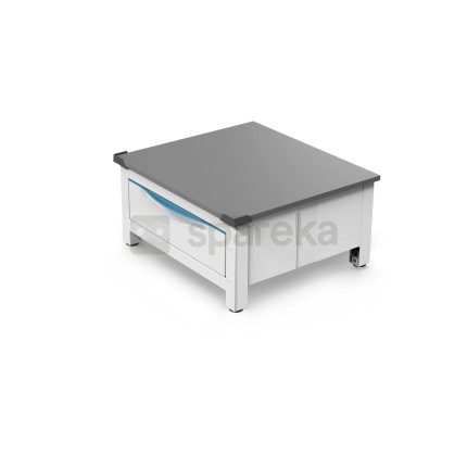 Socle avec étagère pour machine à laver - base space extra-3