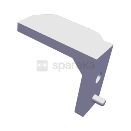 Support de charnière de porte