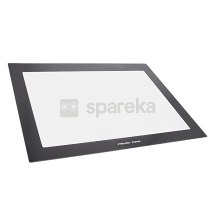 Verre imprimé intérieur 504x392mm Four - Cuisinière 3872543099