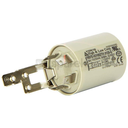 X31052731.0334q filtre antiparasite 16a 1mf + 2 x 27nf l =1.0mhx2