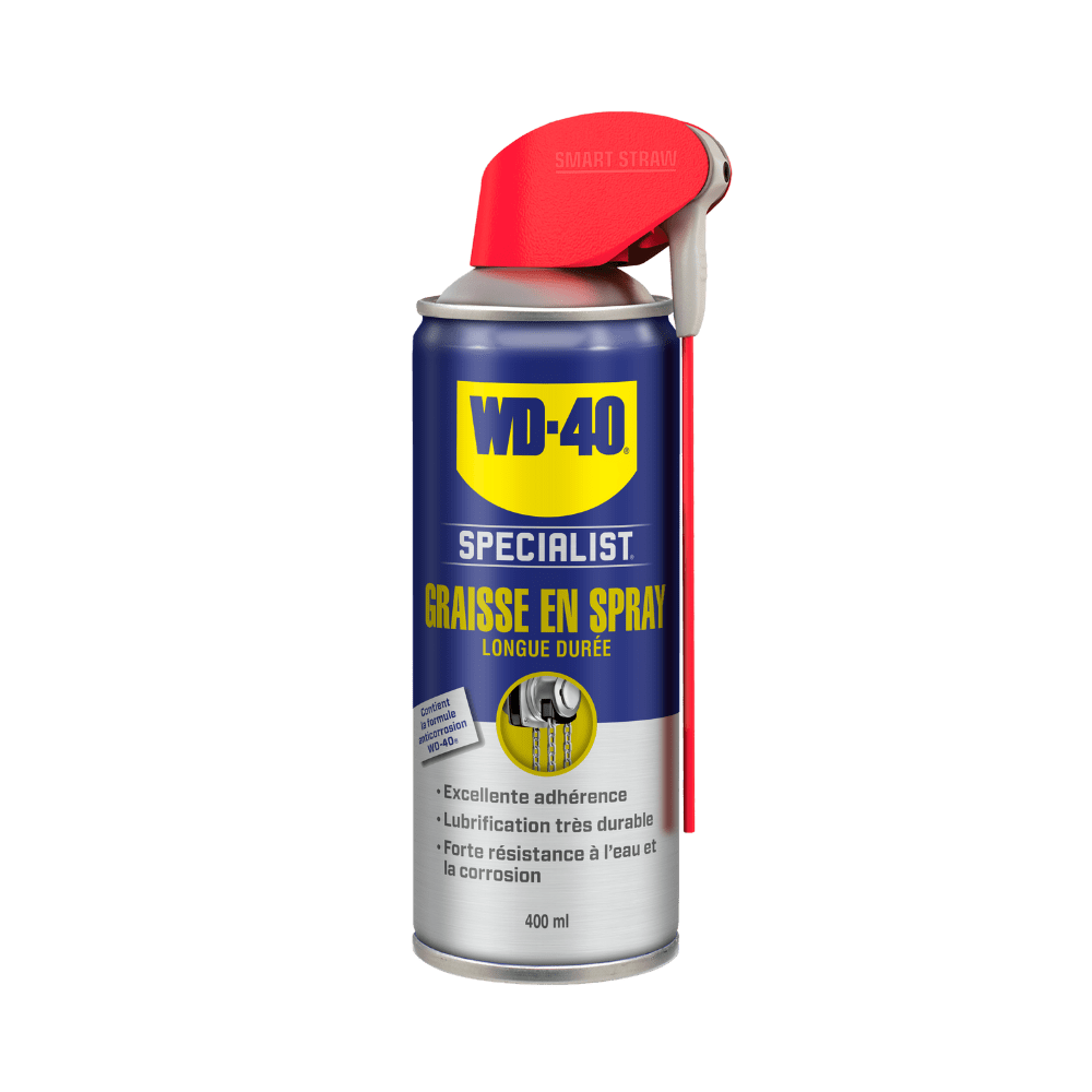 Wd40 graisse en spray longue durée 400ml 33217/nba