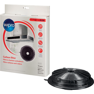 Brandt filtre à charbon d210 avec pattes de montage diamètre 210mm x h 30mm 484000008655 pour hotte