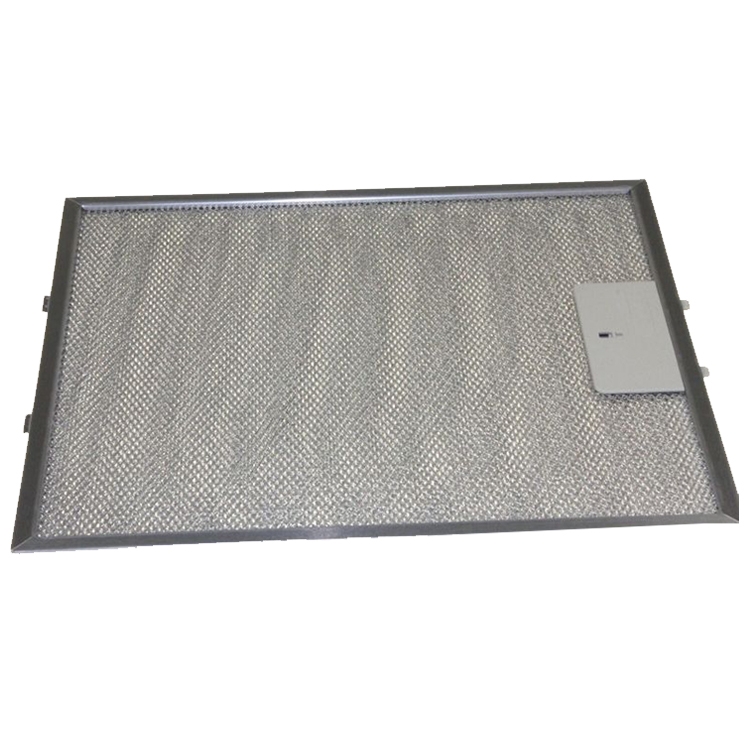 Elica filtre en metal antigraisse (305x265x7mm) as0006526 pour hotte h10lxixa90 208103004404 spot