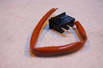 Domena interrupteur avec voyant vert 500413145 pour table à repasser domena tfxstream2pro 500470260