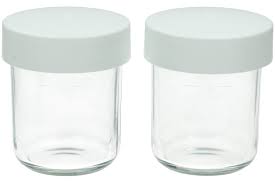 Kenwood bol en verre (x2) + couvercle (at320) kw697736 pour cafetière et expresso / machine à café k