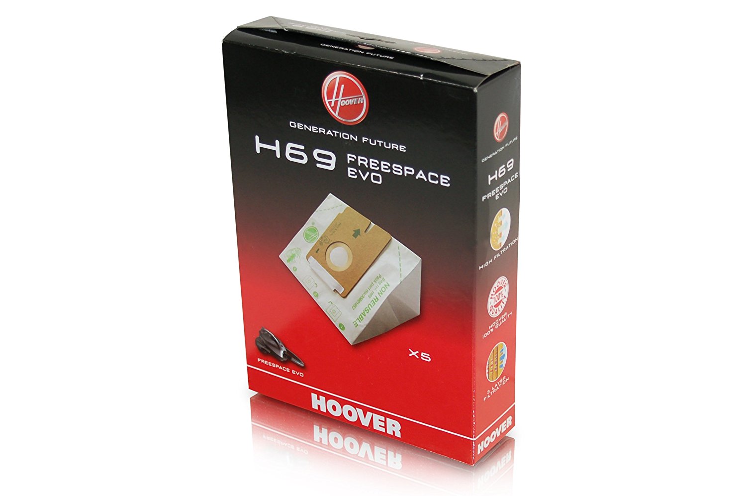 Hoover sac aspirateur 35601053 pour robot de cuisine hoover