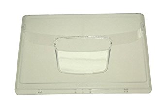 Indesit façade de bac à légumes (240x160) transparent c00283886 pour réfrigérateur indesit pbaa33nfx