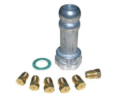 Scholtes pochette injecteurs gaz naturel c00139317 pour four - cuisiniere t495gea tc