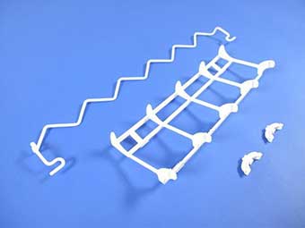 Whirlpool kit de support + fixation 481231018757 pour lave-vaisselle whirlpool adp5777