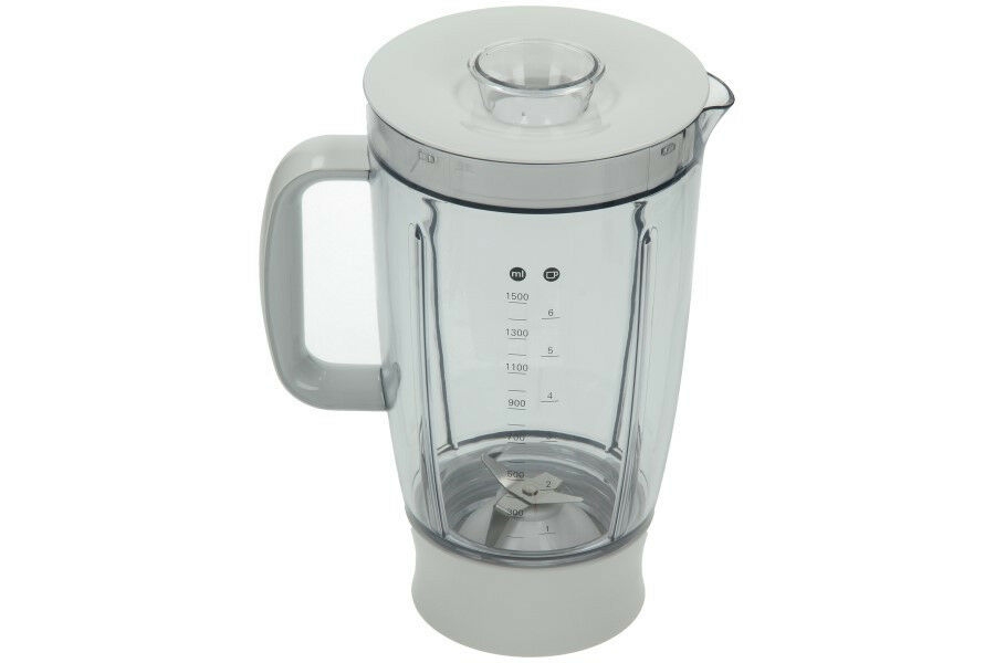 Kenwood bol de blender / mixeur complet (15l) acrylique blanc kw681153 pour robot de cuisine kenwood