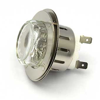 Aeg soquet + lampe 25w + globe 5550592025 pour micro-ondes aeg eb4sl90sp