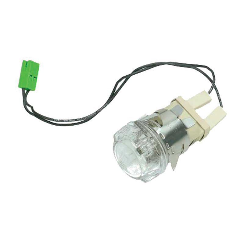 Indesit ensemble lampe halogene 25w 481010836695 pour four - cuisinière indesit omk58cu0x 7599916660