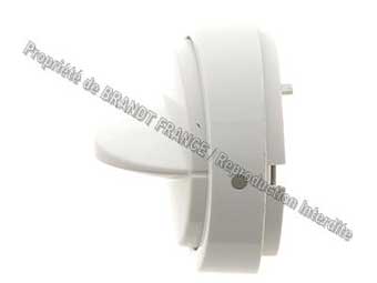 Brandt manette de brûleur de gaz 76x3513 pour four - cuisinière brandt km250we1 km250we11