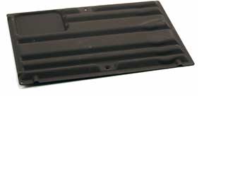 Ariston panneau lateral de droite c00084752 pour four - cuisiniere f76c.2ix