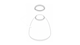 Bosch ampoule isotherme + joint 00267906 pour cafetière et expresso / machine à café bosch