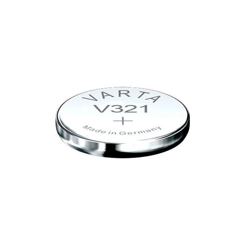 Varta pile montre argent v321 sr65 1.55v 321101111