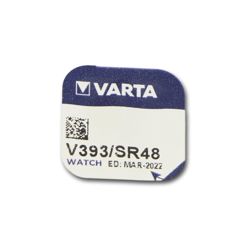 Pile montre argent v393 sr48 1.55v 393101111