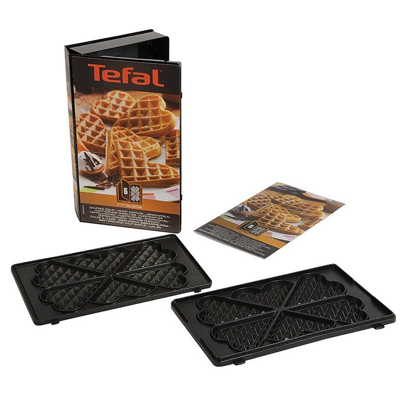 Tefal plaque gaufre snack collection xa800612 pour grille-pain sw341312/9za