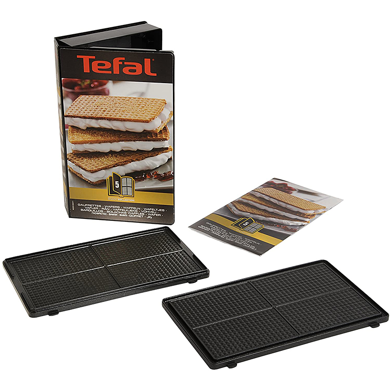 Tefal plaque gaufrette snack xa800512 pour grille-pain sw341512/9za