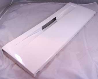 Brandt façade de tiroir inférieur 74x2904 pour four - cuisinière brandt km361we1 km361we11