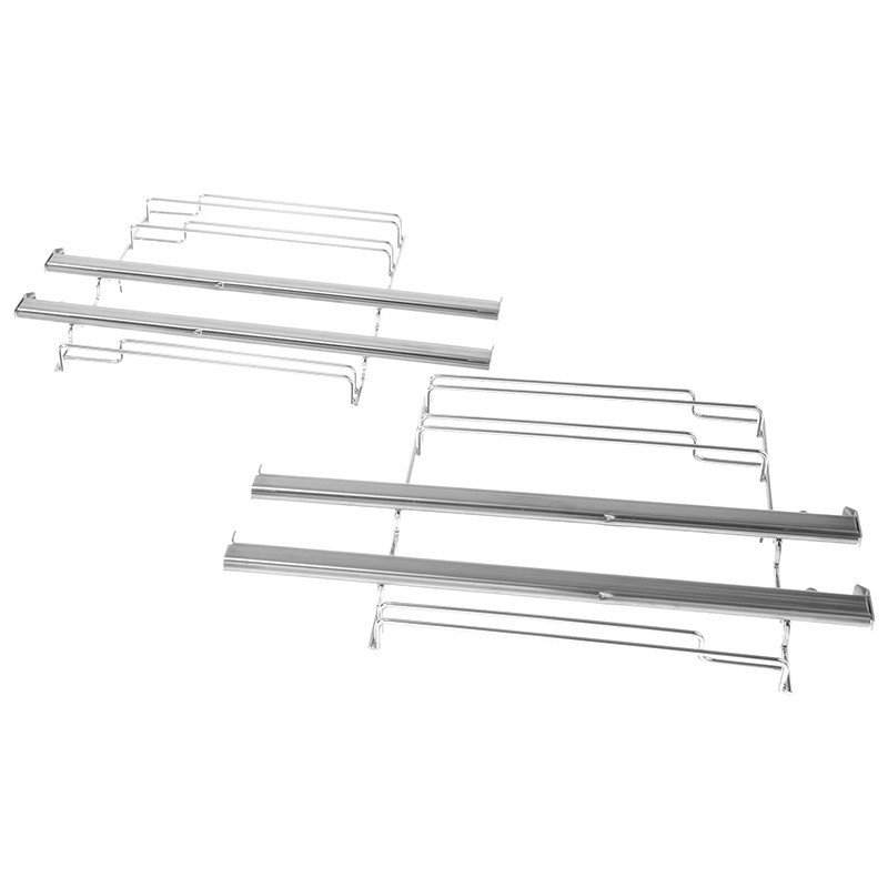 Bosch rails telescopiques 2 niveaux 17001568 pour four - cuisinière bosch hbg3784s0 hbg3784s0/01