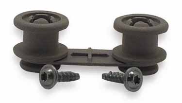 Kelvinator roulettes de glissiere (x2) lv0653400 pour lave-vaisselle kdw271