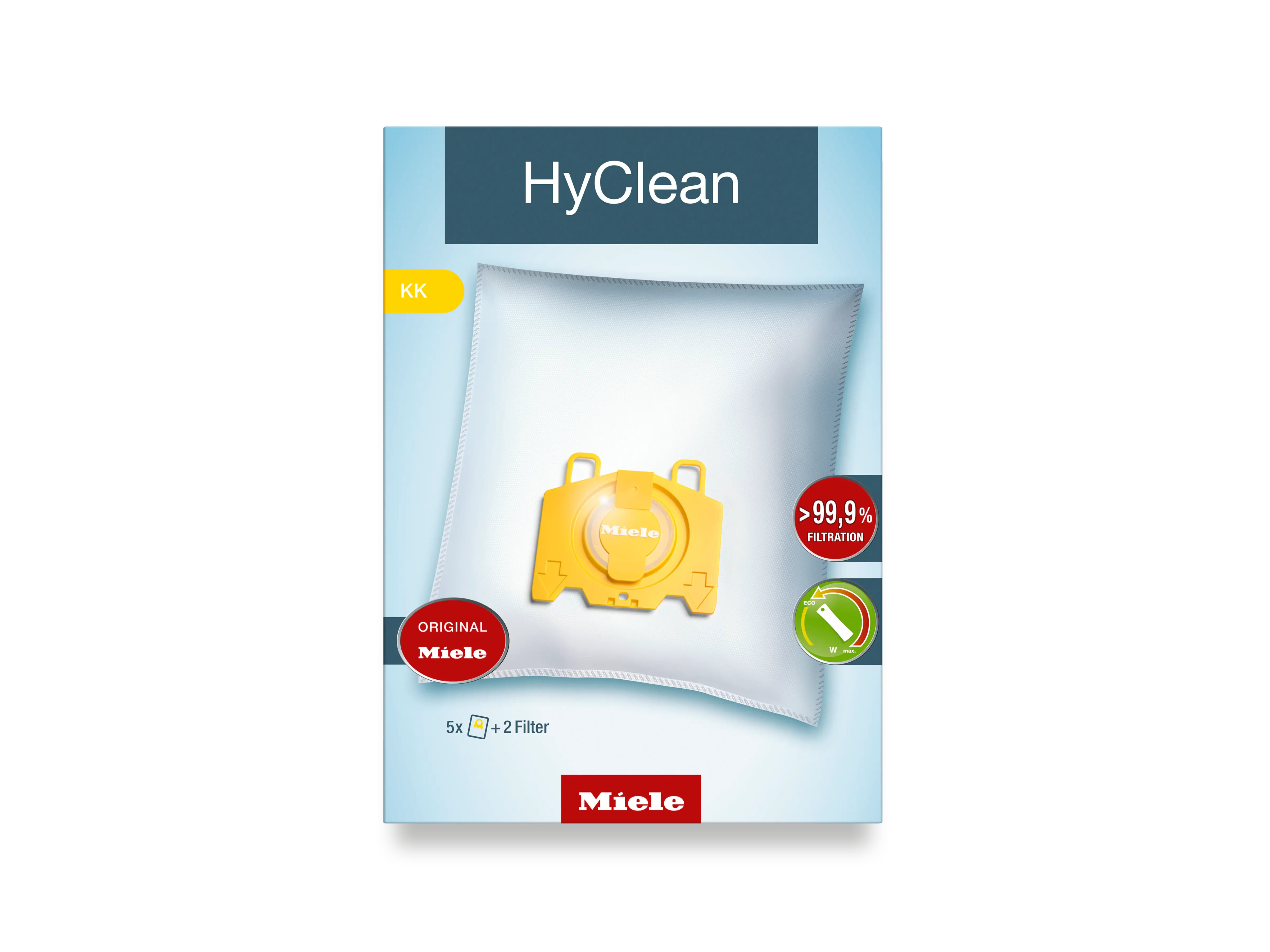 Miele sacs type kk hyclean 10123260 pour aspirateur miele s 128