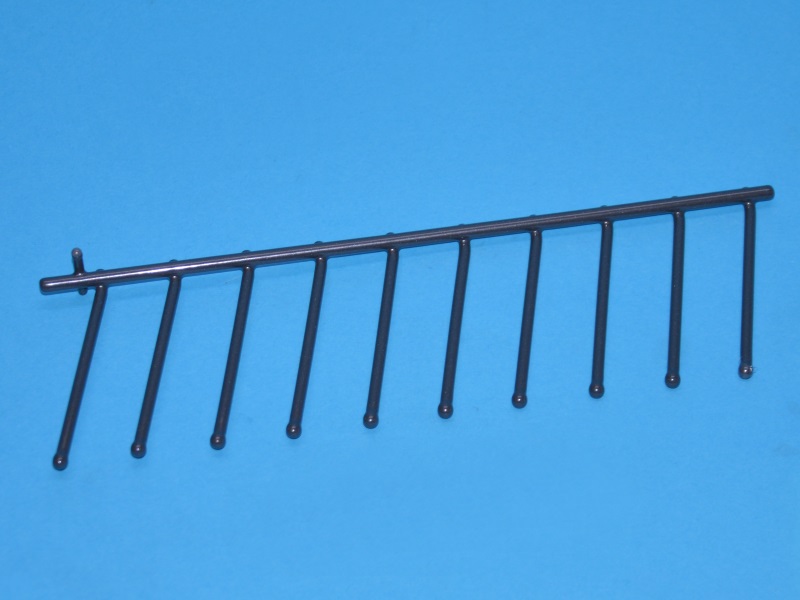 Asko plateau rack short l 7502-b 489476 pour lave-vaisselle asko dwcbi231.s/1 737507