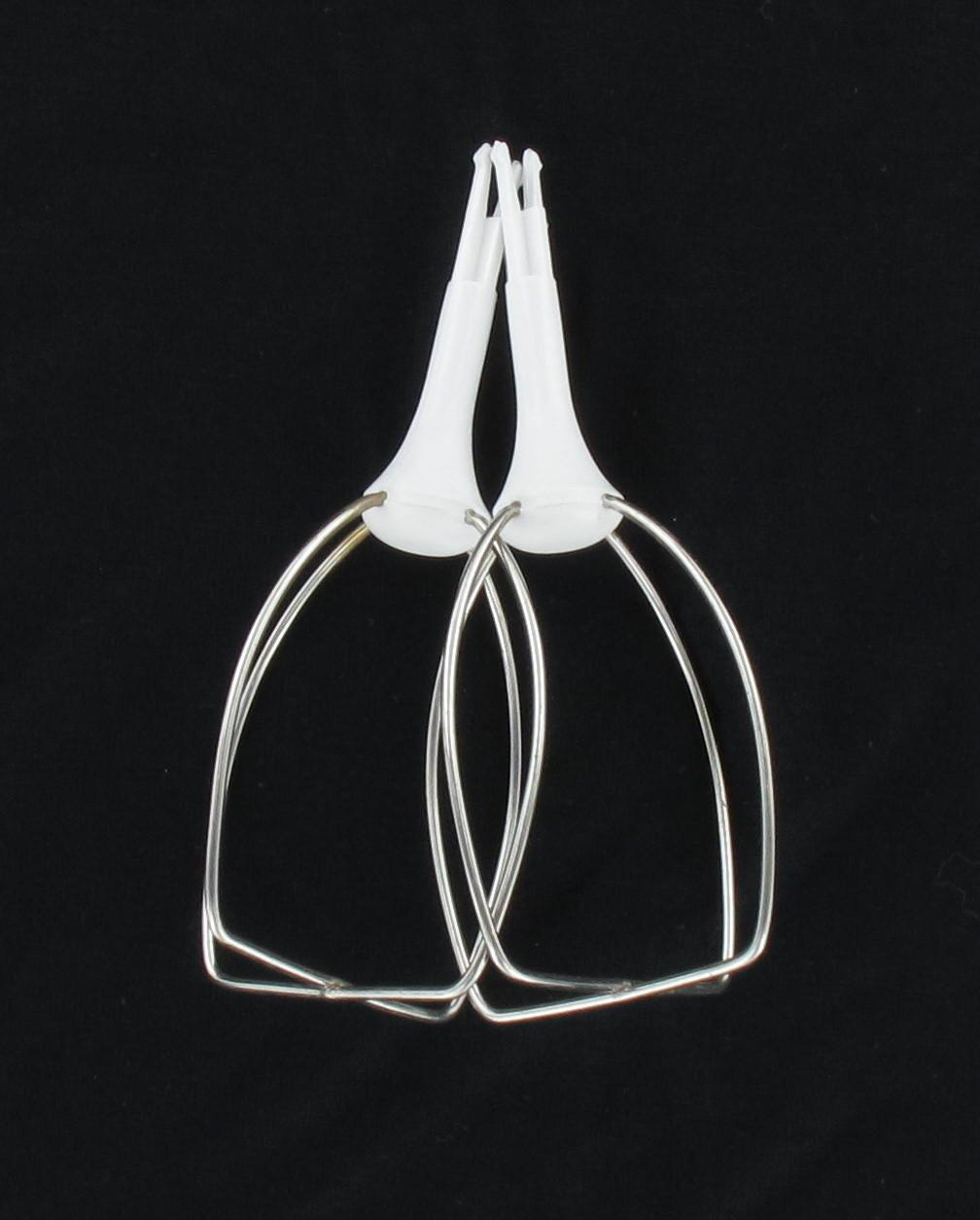 Kenwood fouet en métal (x2) kw665240 pour robot de cuisine kenwood fp735