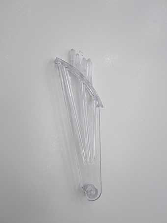 Indesit support gauche portillon compart.oeufs c00255192 pour réfrigérateur indesit bmtm1721vfrha 34