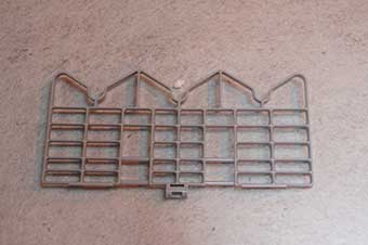 Whirlpool support de tasses 481010392213 pour lave-vaisselle whirlpool adpy2320ix 854223261011