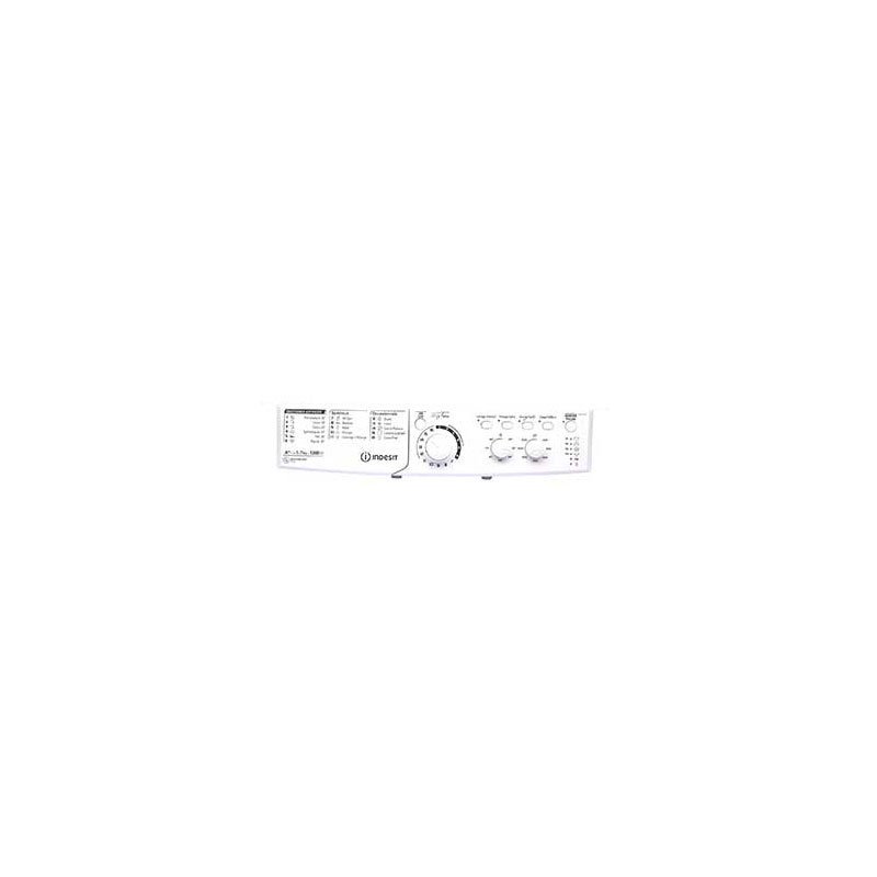 Indesit bandeau de commande avec poignée iwc71452 c00305351 pour lave-vaisselle indesit iwc71452cfr.