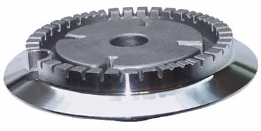 Whirlpool couronne de brûleur 481936078397 pour four - cuisinière whirlpool akm203/ix 857120329000
