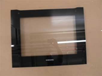 Whirlpool vitre extérieure ix + supports 481010599789 pour four - cuisinière whirlpool akp470/ix 857