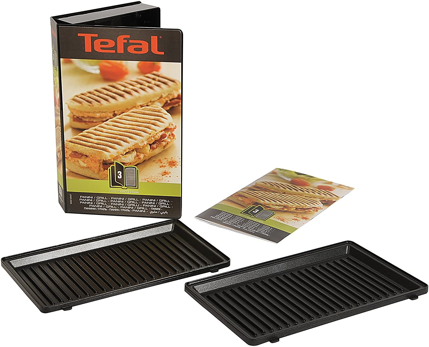 Tefal plaque grille panini snack xa800312 pour gaufrier - croque-monsieur tefal sw853d12/ama 1500636